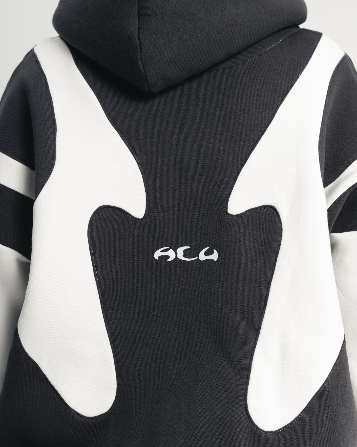 Iron Grey Flame Zipper Hoodie