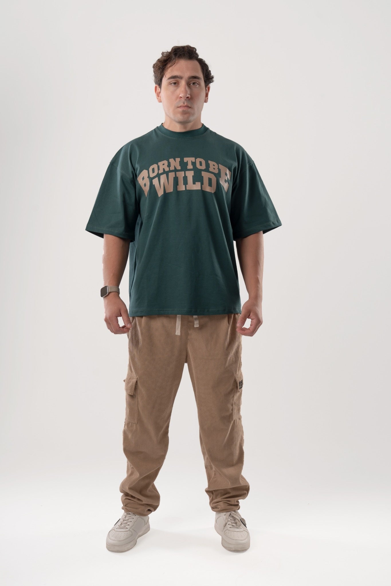 BORN TO BE WILD Oversized Tee