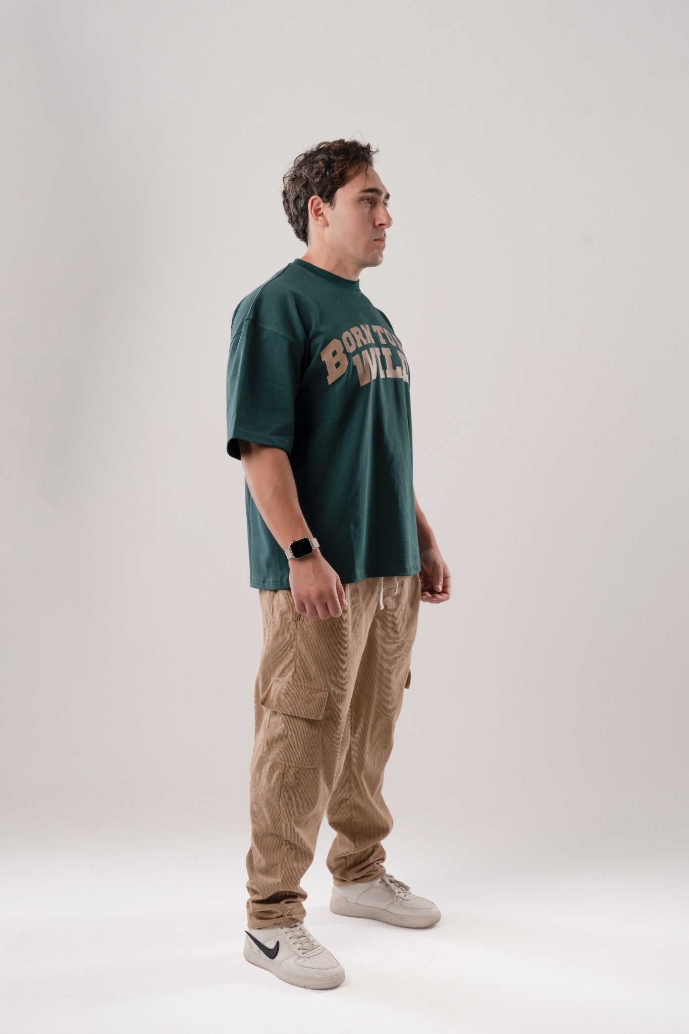 BORN TO BE WILD Oversized Tee