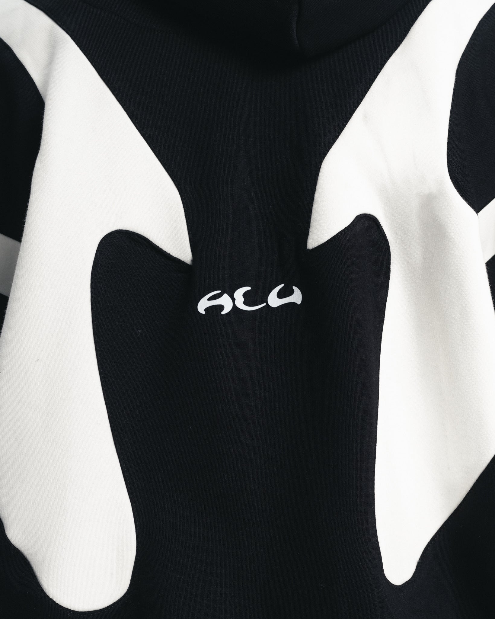 Black Flame Zipper Hoodie