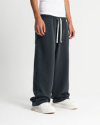 wide leg sweatpants - Iron gray