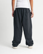 wide leg sweatpants - Iron gray