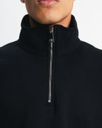 Black Quarter-Zip