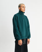 Olive Quarter-Zip