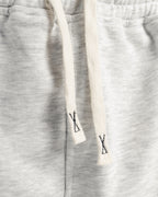 wide leg sweatpants - Light Gray