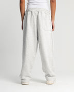 wide leg sweatpants - Light Gray