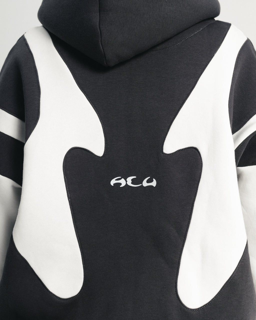 Iron Grey Flame Zipper Hoodie