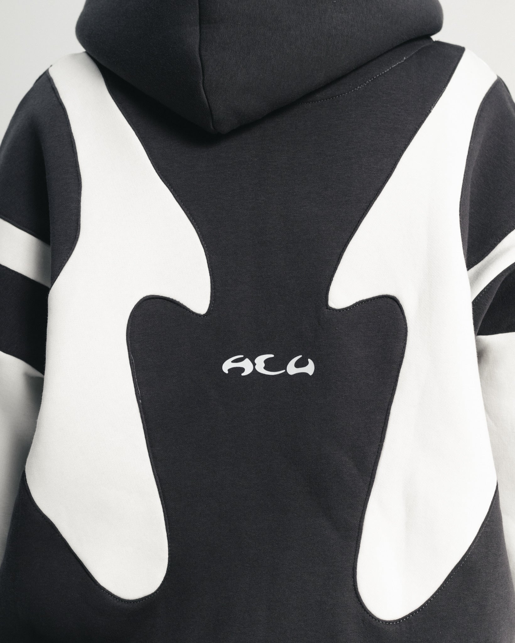 Iron Grey Flame Zipper Hoodie