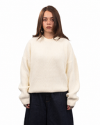 knitted sweater - offwhite