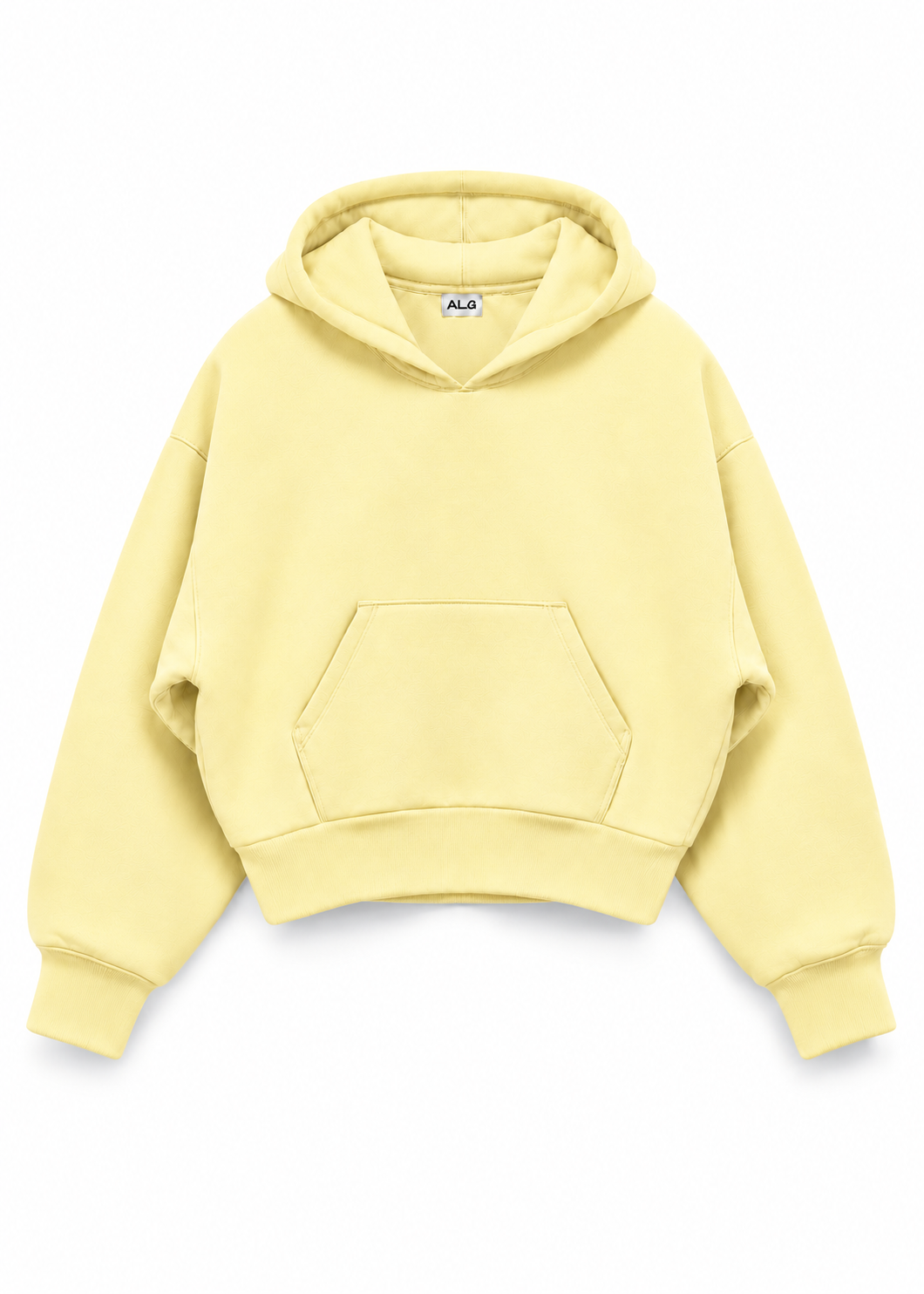 ALG Basic Hoodie — Baby Yellow