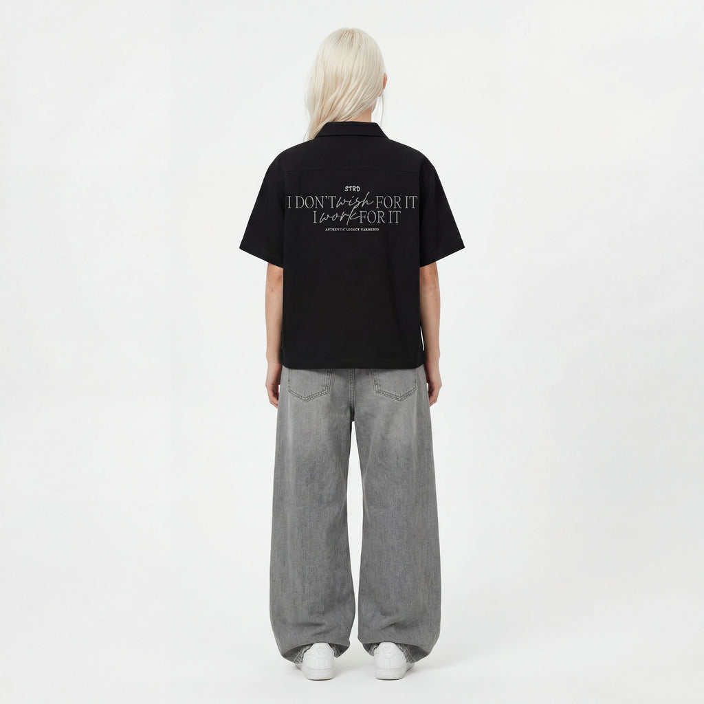 STRD SHIRT IN BLACK