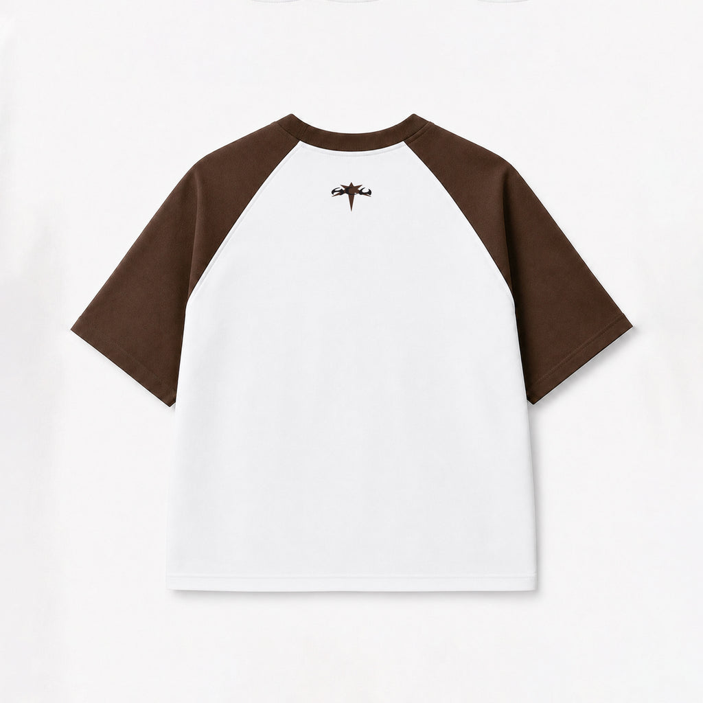 Raglan sleeve IN brown