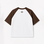 Raglan sleeve IN brown
