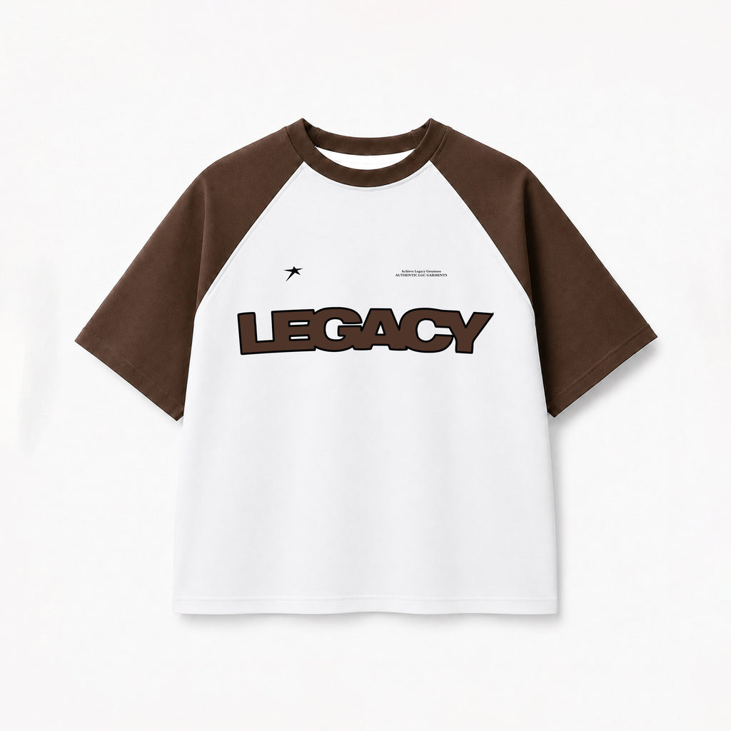 Raglan sleeve IN brown