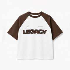 Raglan sleeve IN brown