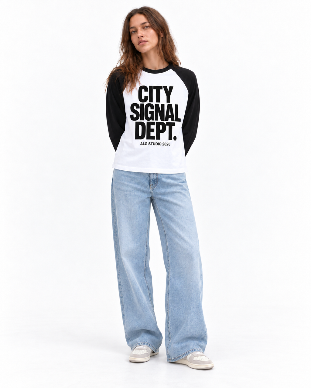 City Raglan Long Sleeve - Black
