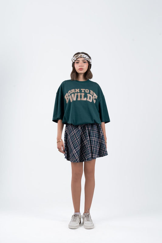 BORN TO BE WILD Oversized Tee