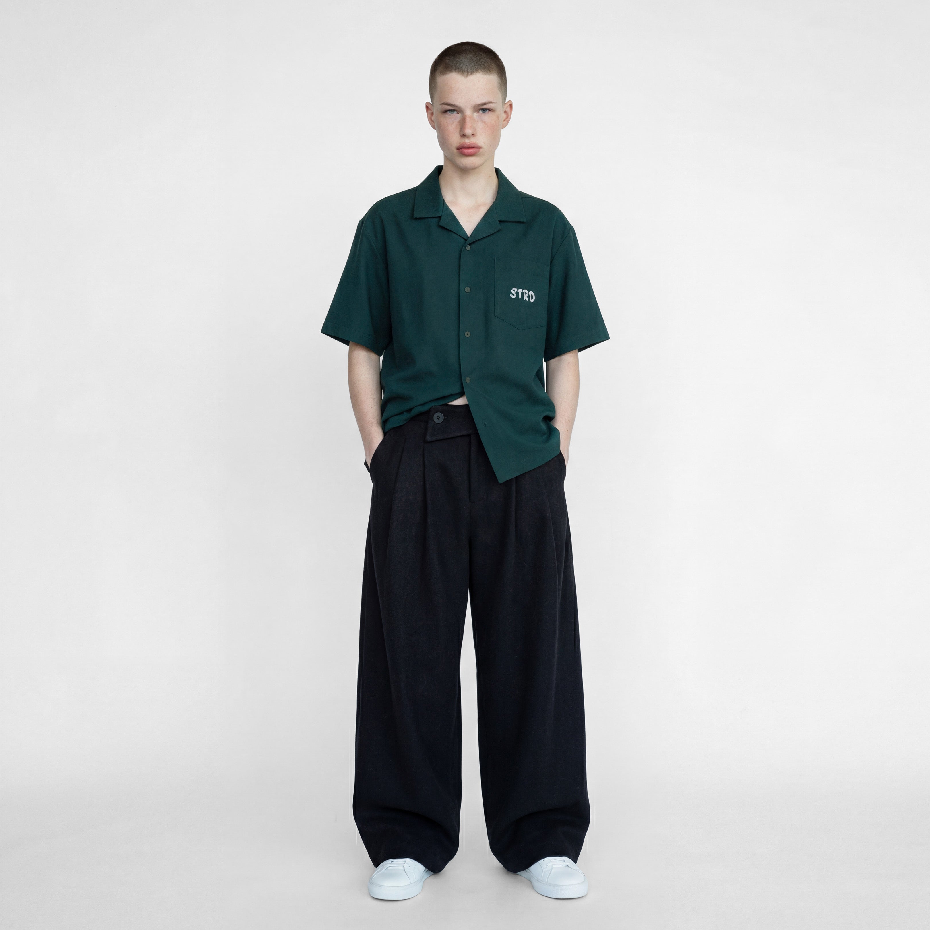 STRD SHIRT IN Dark Green