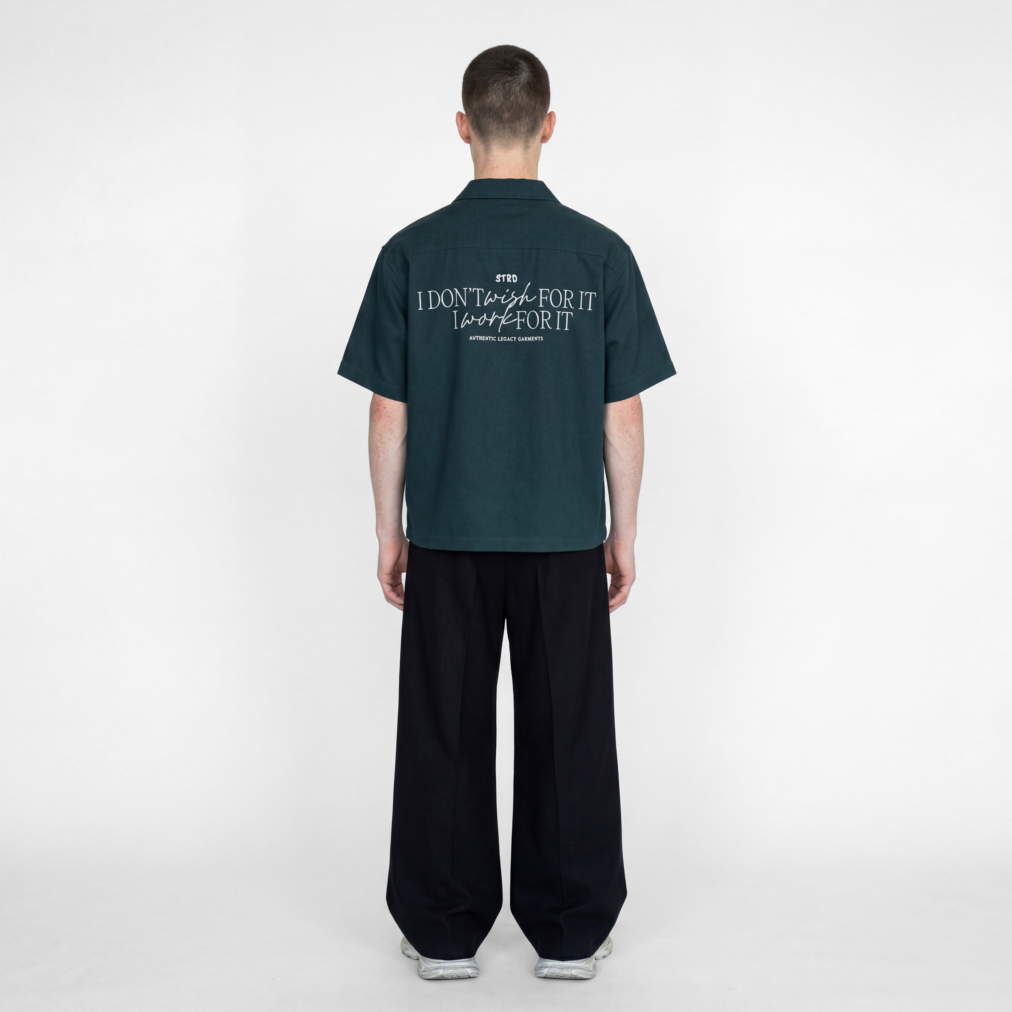 STRD SHIRT IN Dark Green