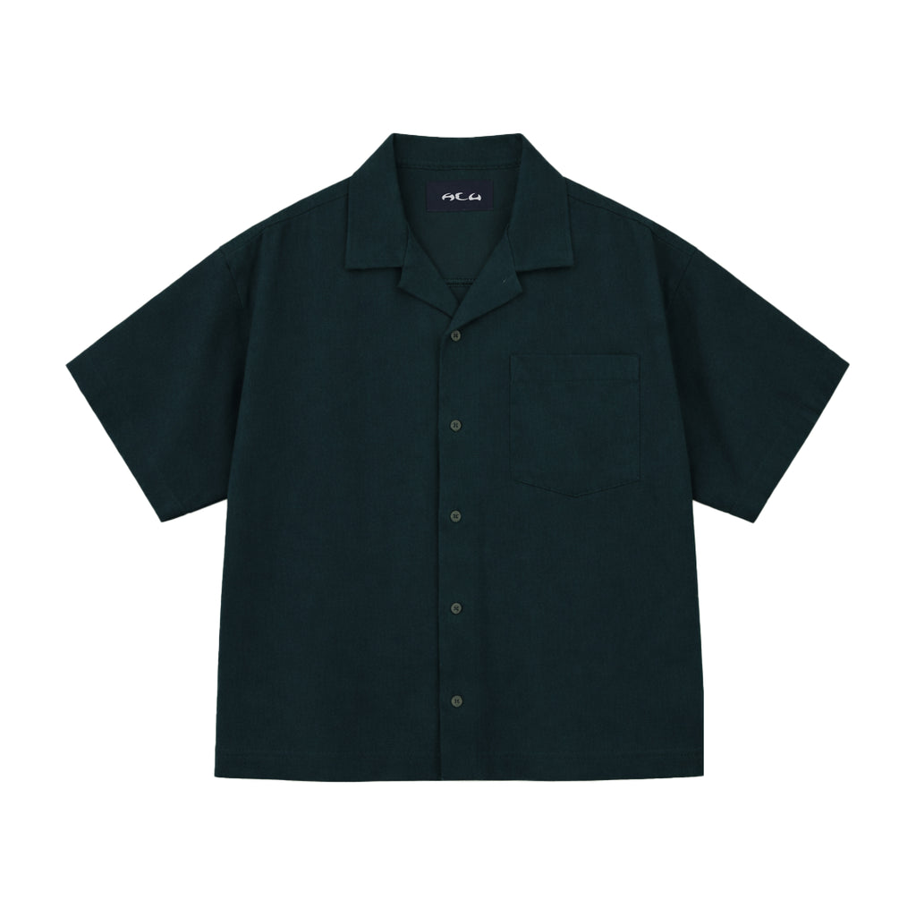 OLD MONEY SHIRT IN Dark Green
