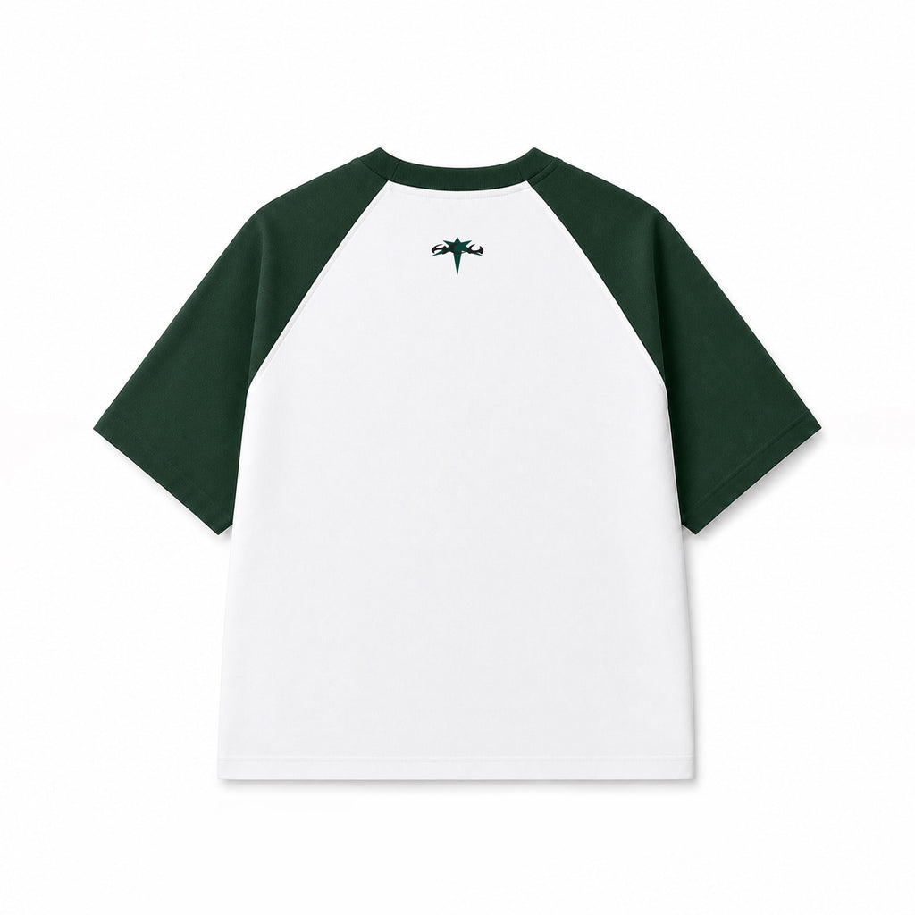 Raglan sleeve IN olive