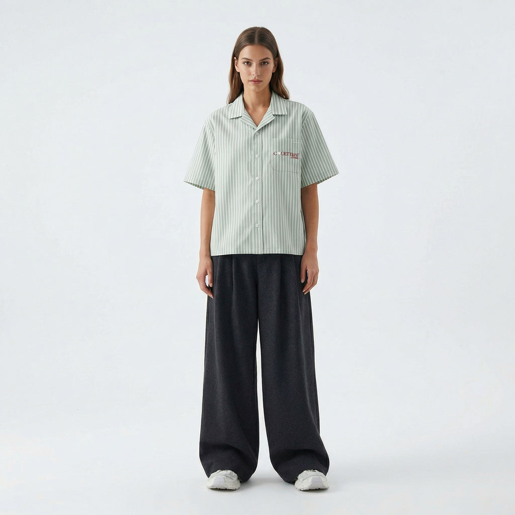 GGTD STRIPED IN MINT GREEN