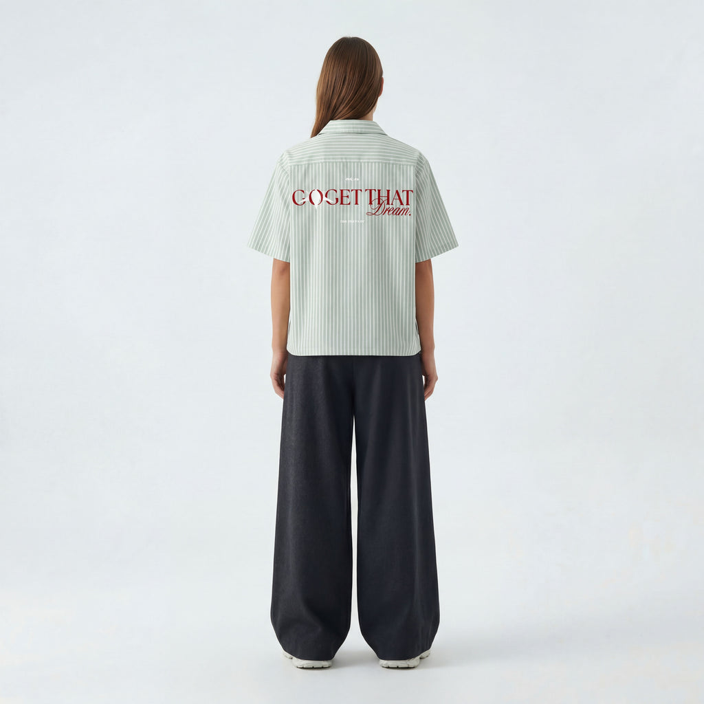 GGTD STRIPED IN MINT GREEN