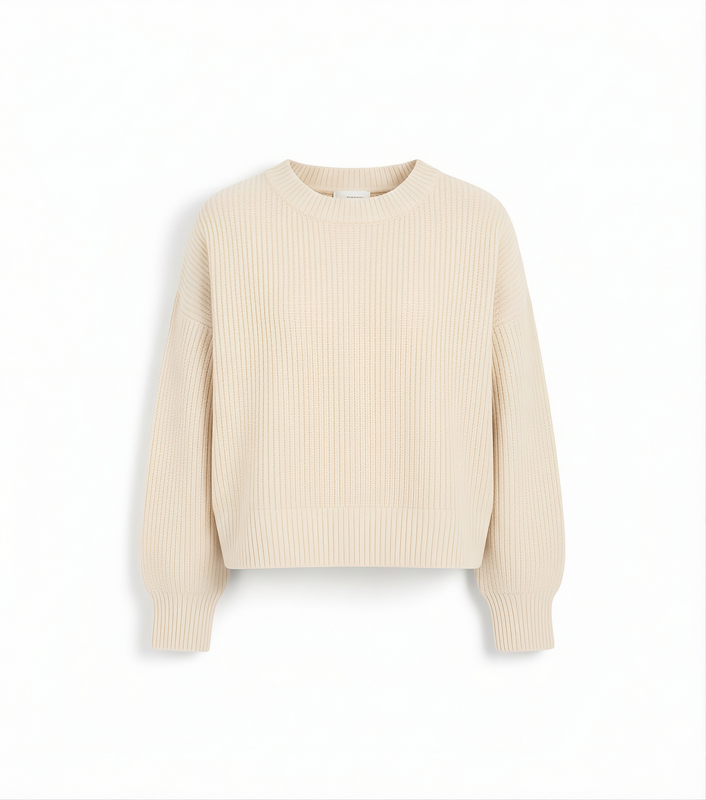 knitted sweater - offwhite