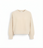 knitted sweater - offwhite