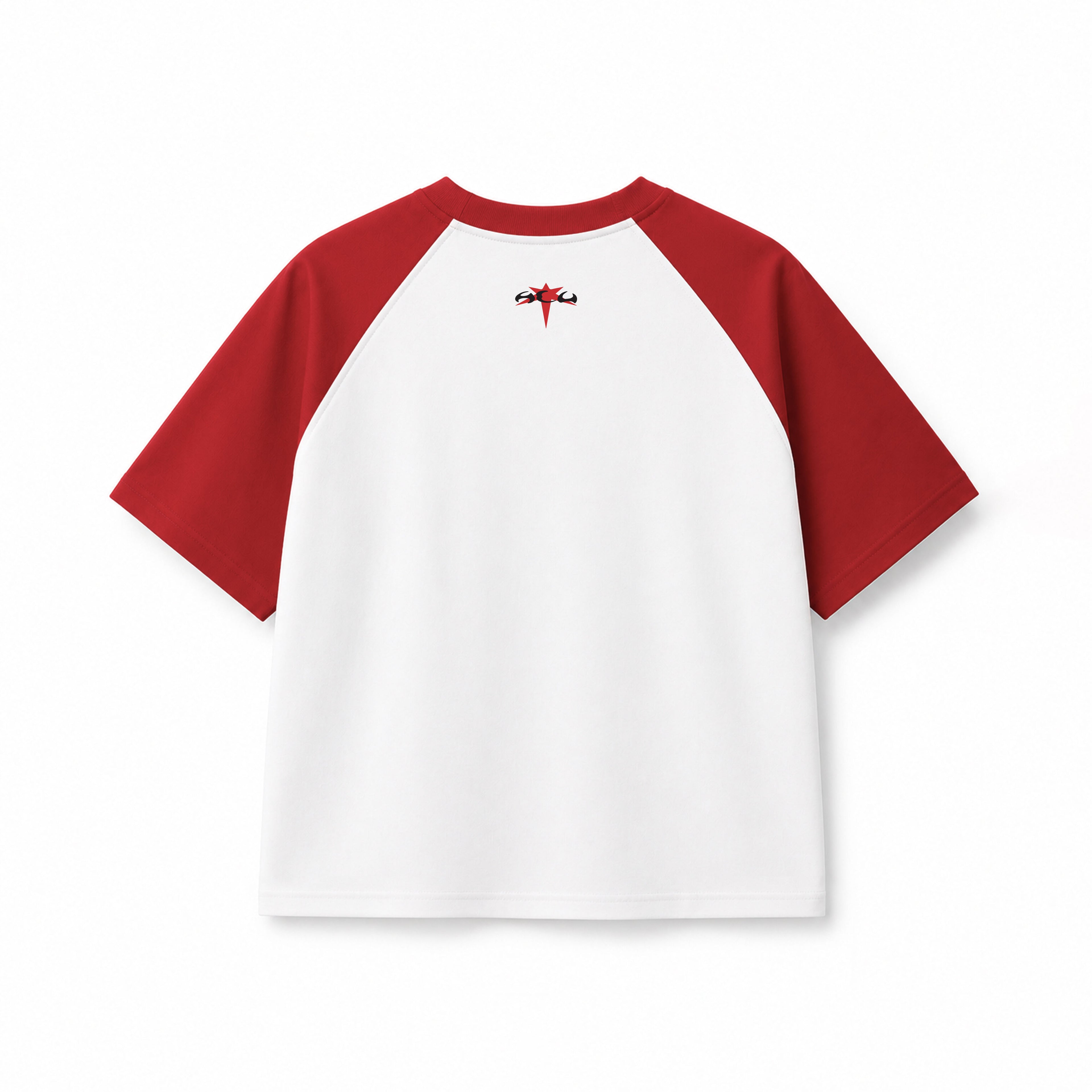 Raglan sleeve IN red