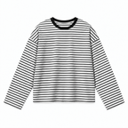 White Stripe Relaxed Fit